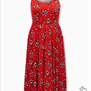 Torrid Minnie and Mickey Dress